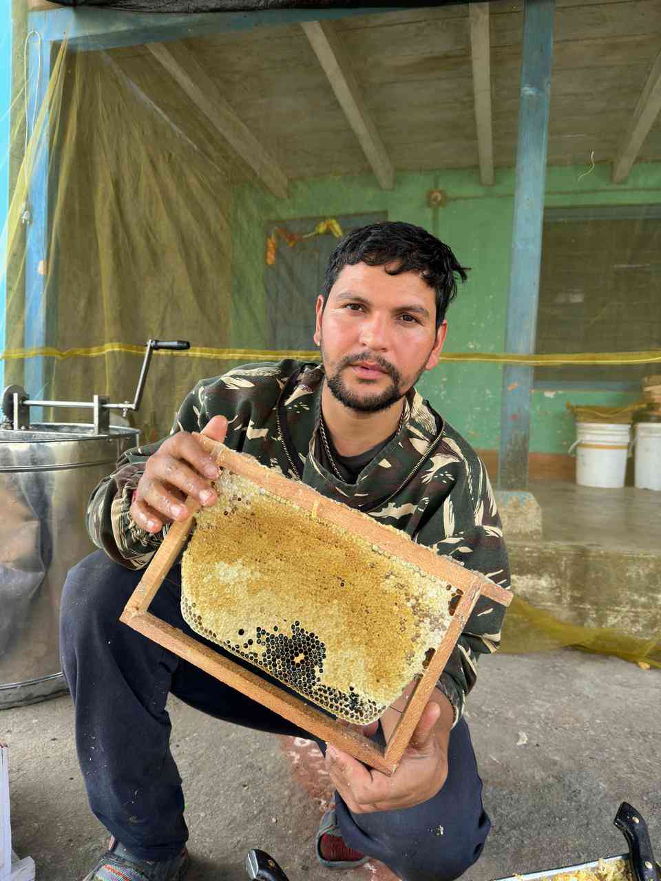 Himalayan beekeeper